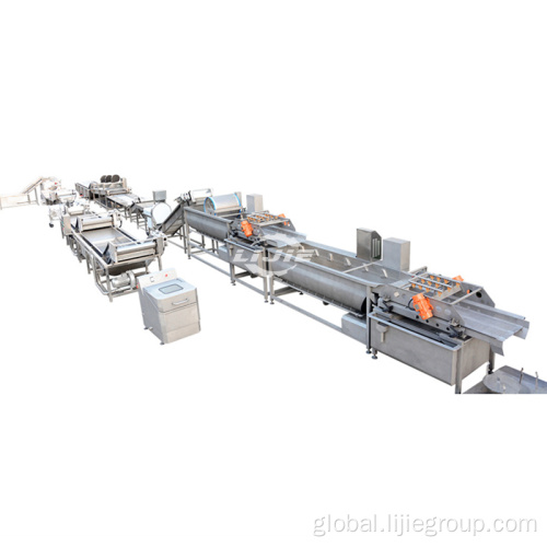 Vegetables Processing Production Line Vegetables Washing Production Line Supplier